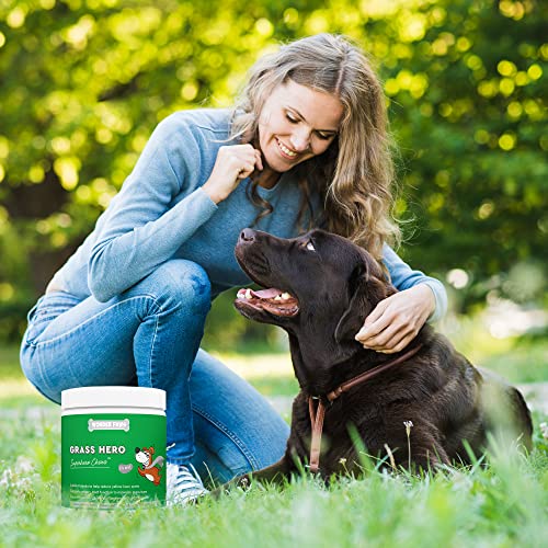 Wonder Paws Grass Hero, Grass Burn Spot Chews Neutralizes Urine to
