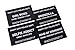 K-Musculo Bachelorette Party Mugshot Signs - Funny Photo Booth Props for Girls Night Out, Wedding Shower, Bridal Shower Mug Shot - Set of 20 Unique Signs