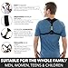 Posture Brace - Back Posture Corrector for Women, Men and Kids – Effective and Comfortable Back Brace - Adjustable - Discreet – Back Support Belt for Slouching, Neck, Shoulder & Back Pain Relief