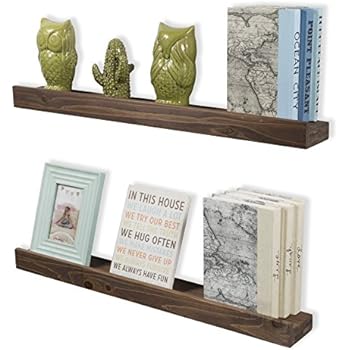 Amazon.com: INMAN Floating Shelves Display Wooden Wall