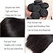 Luduna Brazilian Hair Straight Hair 3 Bundles 8a 100% Unprocessed Human Hair Bundles Remy Hair (8 10 12, Natural Color)