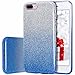 MILPROX Glitter Case Compatible for iPhone 8 Plus/7 Plus, Shiny Sparkle Bling, 3 Layer Hybrid Protective Soft Phone Case Compatible for iPhone 7 Plus/8 Plus