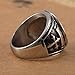 St Benedict Exorcism Stainless Steel Ring Demon Protection Ghost Hunter,8