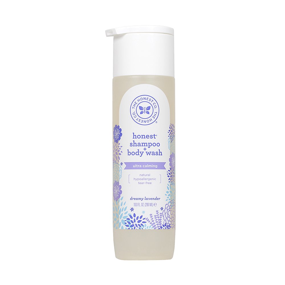 Honest Shampoo & Body Wash, Ultra Calming Dreamy Lavender, 10 Ounce