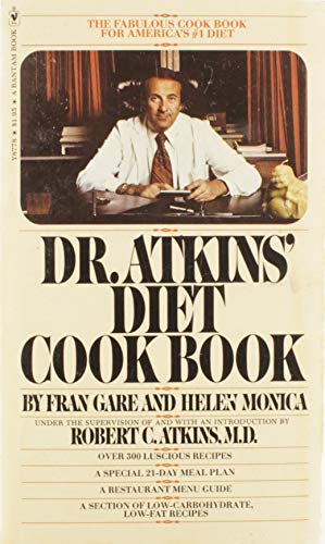 Dr. Atkins' Diet Cookbook by Gare & Monica (Paperback)
