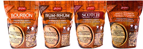 MacLean's Outdoor Rum Liquor Barbecue Smoking Chips - BBQ Smoker Supplies - (Rum Barrel) - Thumbnail 2