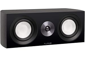 Fluance Reference High Performance 2-Way Center Channel Speaker for Enhanced Dialogue and Vocals in Home Theater Surround Sou
