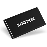 KOOTION External SSD 250GB Portable SSD High-Speed Solid State Drive, Read up to 500MB/s &amp; Write up to 450MB/s
