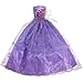 5pcs Barbie Handmade Fashion Wedding Party Gown Dresses for Girl's Birthday Gift Xmas Gift