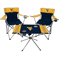 Jarden Sports Licensing NCAA West Virginia Mountaineers Tailgate Kit, Team Color, One Size