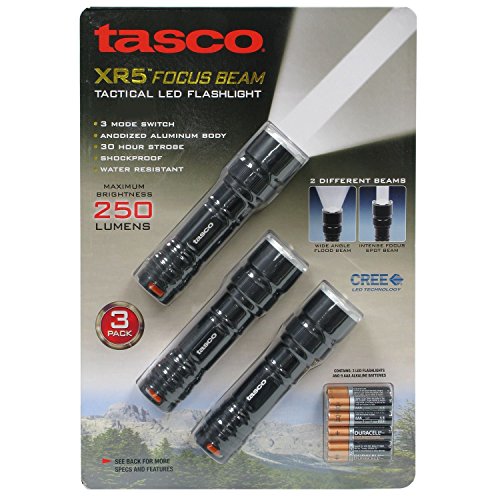 TASCO XR5 Focus Beam Tactical LED Flashlight