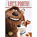 Secret Life of Pets Party Invitations - 5.5” x 4”, 8 Pcs
