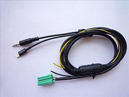 Atemk Renltaux Aux Input Cable For Renault With Charging Function For Iphone5