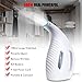 aickar 180ml Portable Garment Steamer, 800W Powerful Clothes Steamer, ETL Approved Handheld Fabric Steamer, Travel Steamers for Clothes and Curtains - White