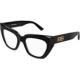 Balenciaga Demo Butterfly Ladies Eyeglasses BB0238O 001 50