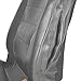 BDK UltraLuxe Faux Leather Car Seat Covers, Front Seats Only – Front Seat Cover Set, Padded for Comfort, Universal Fit for Cars Trucks Vans & SUVs (Gray)
