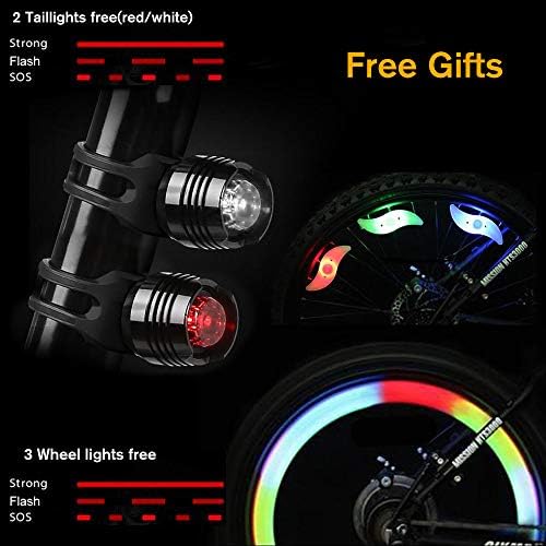 Bike Light Blinkle Bicycle Lights Set with Zoomable Function 3 Modes