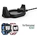 MoKo Charger Dock Compatible with Garmin Forerunner 920XT, USB Data Sync Charge Cradle Dock Charger with 1M Charging Cable for Garmin Forerunner 920XT Smart Watch, Black