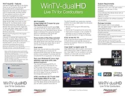 Hauppauge 1657 WinTV-dualHD Cordcutter Dual USB 2.0