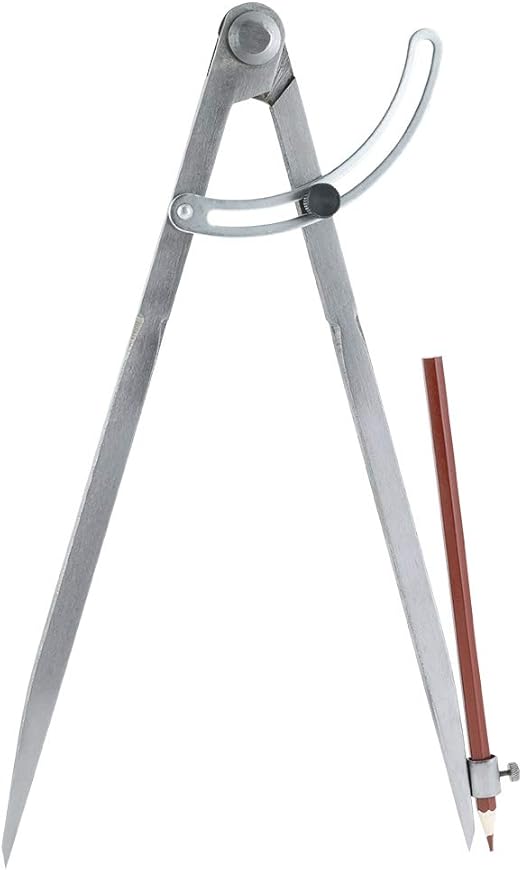 KINAKE Professional Woodworking Compass with Wing and