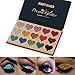 BEAUTY GLAZED Makeup 15 Colors Glitter Eyeshadow Palette
