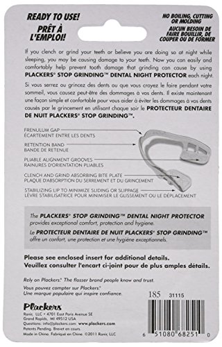 Plackers Stop Grinding Dental Night Protector, Pack of 2