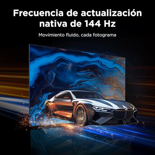75T8D Televisor 75 Pulgadas QD-Mini LED 4K Smart TV, Gaming TV, 144Hz Game Accelerator 288Hz FHD, FreeSync Premium, Dolby Vision & Atmos, HDR10+, Onkyo 2.1, Google TV, Game Master