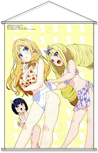 Amazon 武装少女マキャヴェリズム 蝶華 U 薔薇咲 亀鶴城メアリ 鬼瓦輪 B2タペストリー 約72 8cm 51 5cm アニメ 萌えグッズ 通販