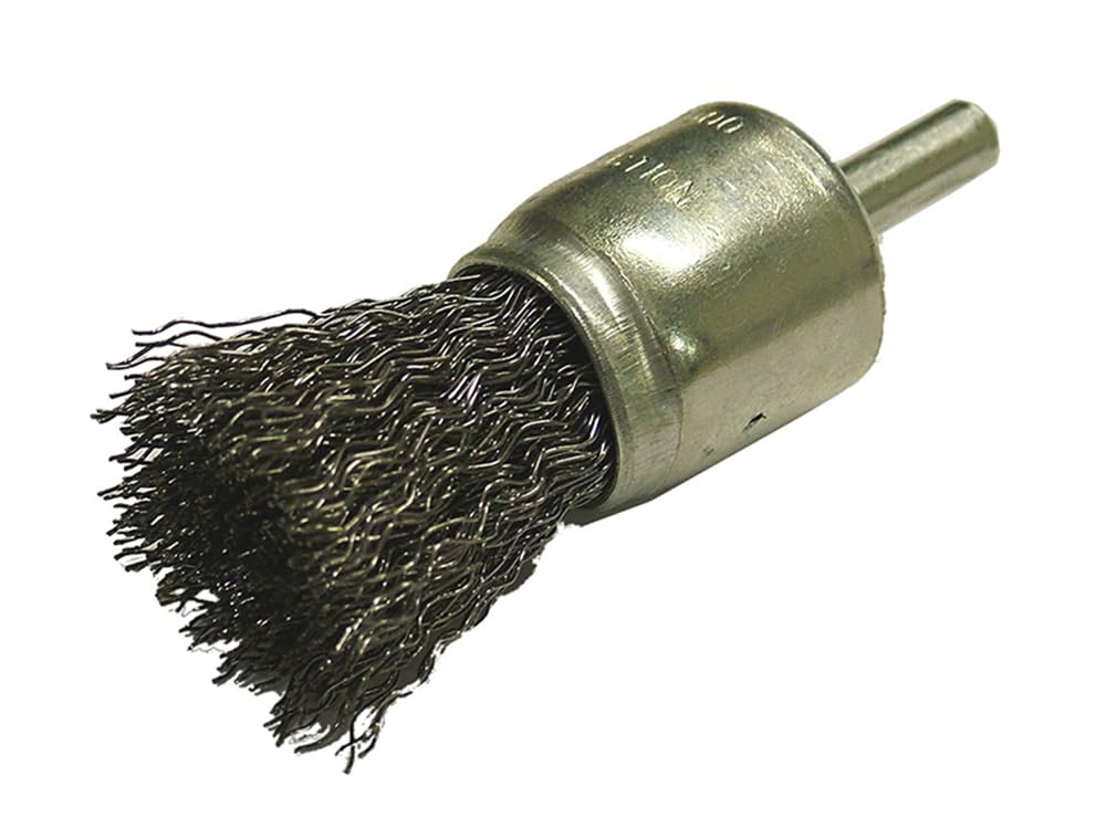 Faithfull WBS25E 25 x 6mm Wire End Brush with 0.30mm Shank