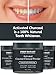 100% Natural Activated Coconut Charcoal Powder 4 oz for All Natural Teeth Whitening with Bentonite Clay- Professional Fluoride Free Teeth Whitening That Polishes Teeth & Freshens Breath