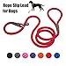 lynxking Dog Leash Slip Lead 5 6 8 FT Dog Training Leash Strong Heavy Duty Braided No Pull Training Lead Leashes for Large Dogs