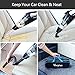Vacplus Car Vacuum Cleaner High Power, Vacuum Cleaner for Car with 1 Extra Stainless Steel Filter, 12V Car Vaccum, Handheld Mini Auto Vaccum for Car Vehicle – Blue & Black