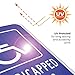 Handicap Parking Sign, Handicapped Sign, 12x18 Inches, 3M EGP Reflective .063 Aluminum, Fade Resistant, Made in USA