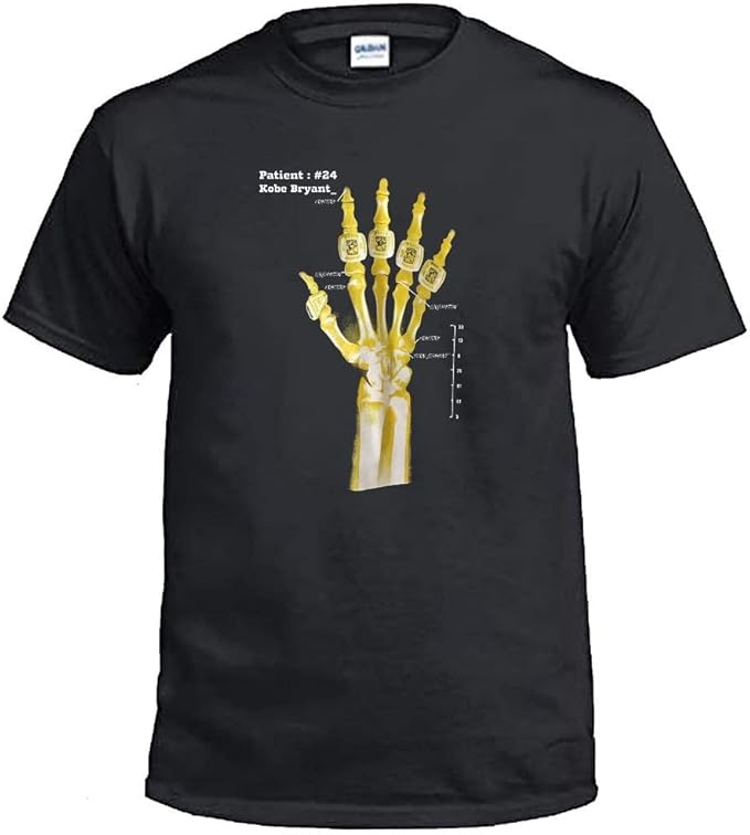 black and gold kobe shirt