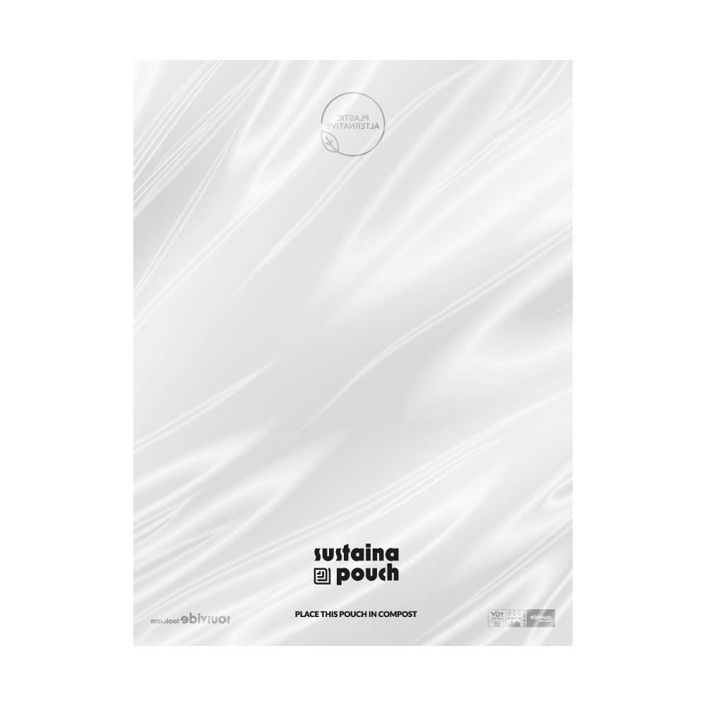 SousVideTools Sustainapouch Compostable 80mu Chamber Vacuum Pouches Designed for Sous Vide Cooking and Food Storage BPA & PFA Free 300mm x 400mm Pack of 200