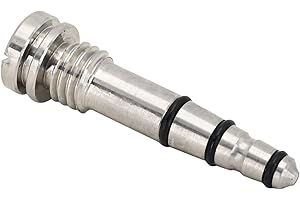 Notonmek 893929A01 Stainless Power Trim Tilt Manual Release Relief Valve 813442A2 Compatible with Mercury Outboards Motor Force 40-120 HP Replace 18-6751 813442A1 811618A1 811618 812843A1 99660A1