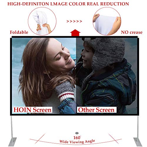 2 Portable+Projector+Screen+Stand+inch