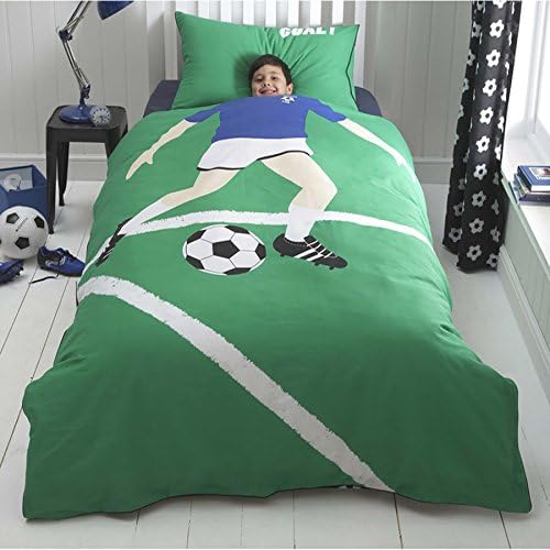 When I Grow Up Junior Bedding - Blue Football Star