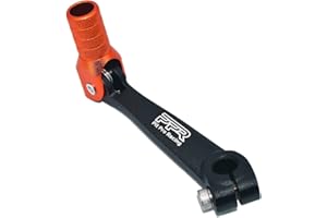 PPR PIT PRO RACING CNC Aluminum Dirt Bike Gear Shifter, Motorcycle Shifter for Kayo T2 T4 T4L ATV/Pedal Shift Lever for Pit Dirt Bikes(Black&Orange)