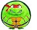 Ty Beanie Ballz Raphael Mask, Medium/Red