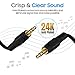 Cmple - 3.5mm Aux Male to Male Stereo Audio Cable Auxiliary Headphones Cord MP3 PC - 12 Feet
