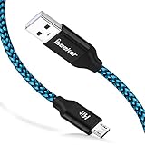 Xbox Controller Charging Cable, iSeekerKit 15Ft Long Android Phone Charger Cord for Honor 7X/6X, Playstation 4 Dualshock 4 PS4 Slim/Pro, Xbox One S/X