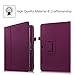 Insignia 10.1 Inch Tablet NS-P10A7100 / NS-P10A8100 Case, Fintie Slim Fit Premium Vegan Leather Folio Cover with Stylus Holder for Insignia Flex NS-P10A7100 / NS-P10A8100 Android Tablet, Purple