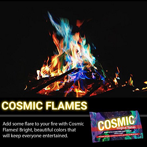 Magical Flames Cosmic Creates Vibrant, Colorful Flames for Woodburning Fires! (12) - //coolthings.us
