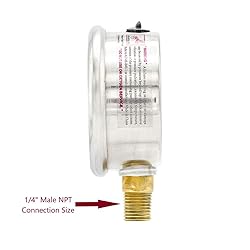 PIC Gauges PRO-201L-254J 0-500 PSI Pressure