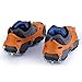 OUTAD Crampons Non-slip Shoes Cover 1 Pair 18 Teeth Claws Stainless Steel Chain Outdoor Ski Ice Snow Hiking Climbing Traction Cleats