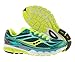 Saucony Women's Ride 7 Running Shoe,Green/Citron,8.5 M US