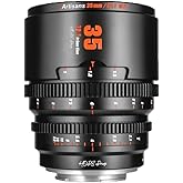 7artisans 10mm/16mm/25mm/35mm/50mm/85mm T2.1 Cine Lens for Sony E Mount APS-C 260° Ultra Long Focus Large Aperture Prime Mirr