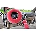 W-ShiG Winter Warm Faux Wool Handbrake Cover Gear Shift Cover Steering Wheel Cover 14.96