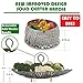 Kitchen Deluxe Veggie Steamer Basket - Large - Fits Instant Pot Pressure Cooker 3, 5, 6 Qt & 8 Quart - 100% Stainless Steel - Accessories Include Safety Tool + Julienne Peeler + eBook - For Instapot